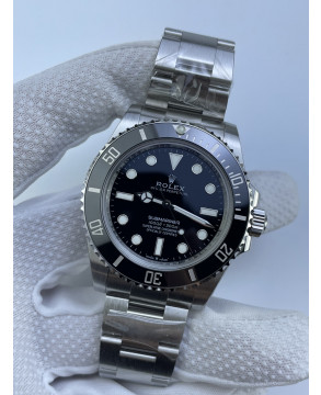 (준비완료/특급배송)NO.3340/QP공장 Submariner 41mm 124060 No Date Black Ceramic 904L Steel 3230